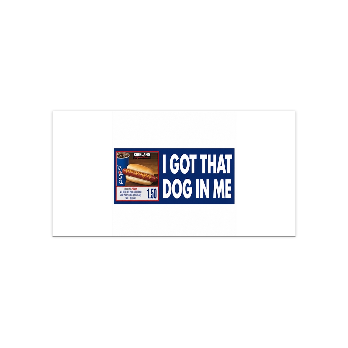 11" x 3" Costco Bumper Sticker, New Driver Bumper Sticker, Funny Bumper Sticker, Car Magnet Alternative, Costco Guys Bumper Sticker | Big Justice & A.J. Befumo - Official accessories merchandise
