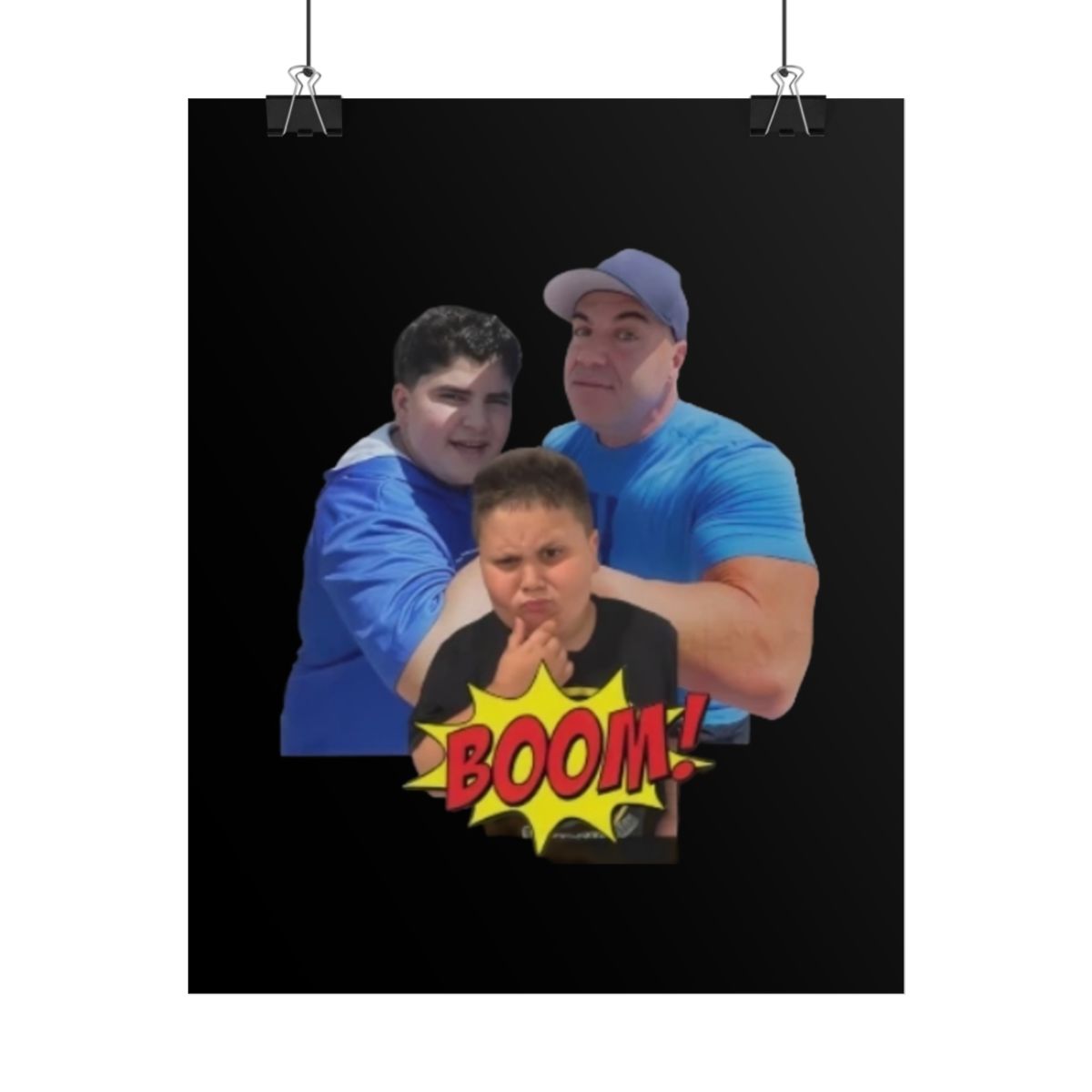 Boom Comic Family Poster Big Justice & A.J. Befumo
